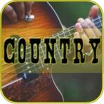 the country music radio free android application logo